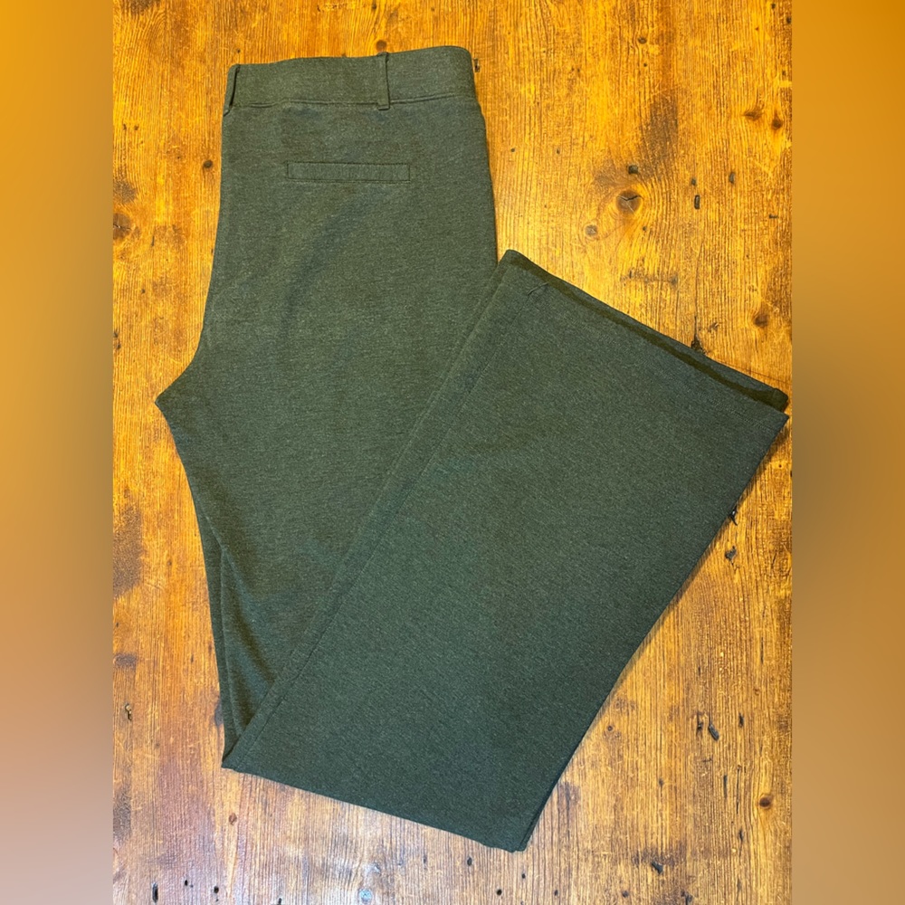 Green BetaBrand Dress Pant Style Yoga Pants XL Long